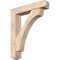 Ekena Millwork Legacy Craftsman Smooth Bracket w/ Offset Brace, Douglas Fir, 7 1/2"W x 38"D x 44"H BKT0806X38X44LEC04SDF - alternate 1